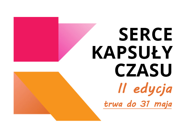 Logo  projektu spolecznego Serce Kapsuły Czasu II Edycja